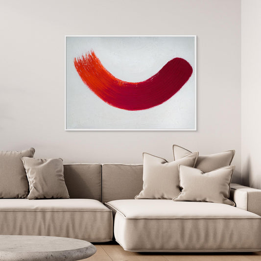 Red Flow — Canvas Print
