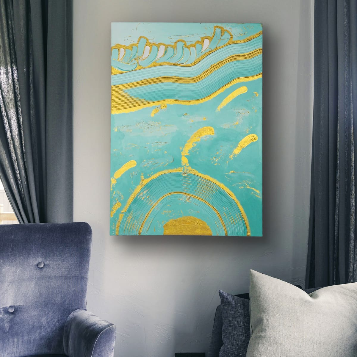 Golden Tide — Original Artwork