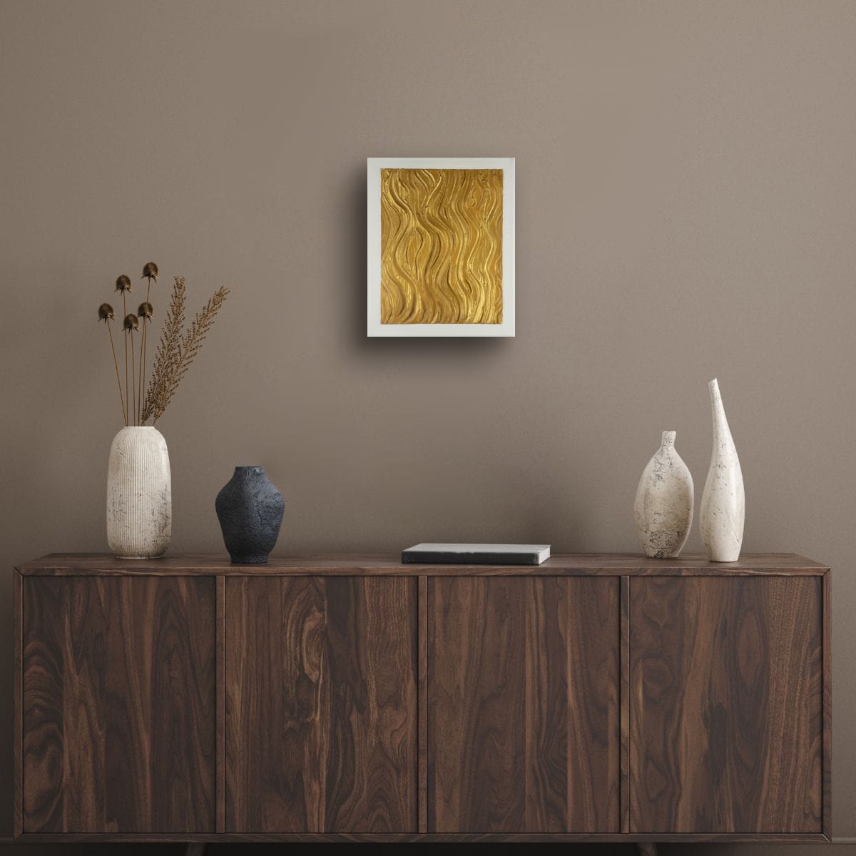 Golden Waves — Original Artwork