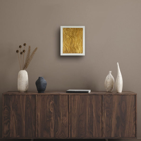 Golden Waves — Original Artwork