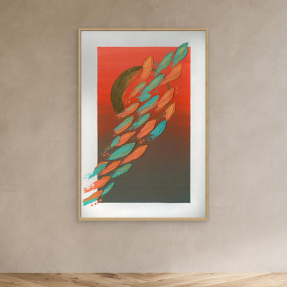 Flying – Canvas Print