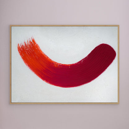 Red Flow — Canvas Print