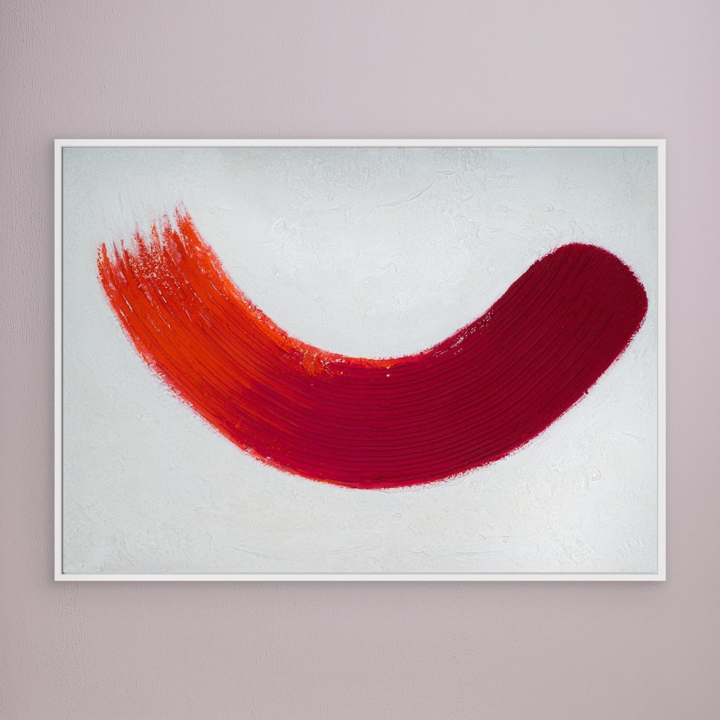 Red Flow — Canvas Print