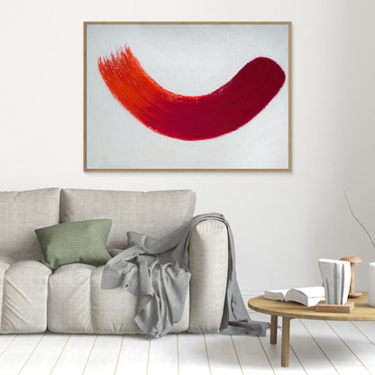 Red Flow — Canvas Print